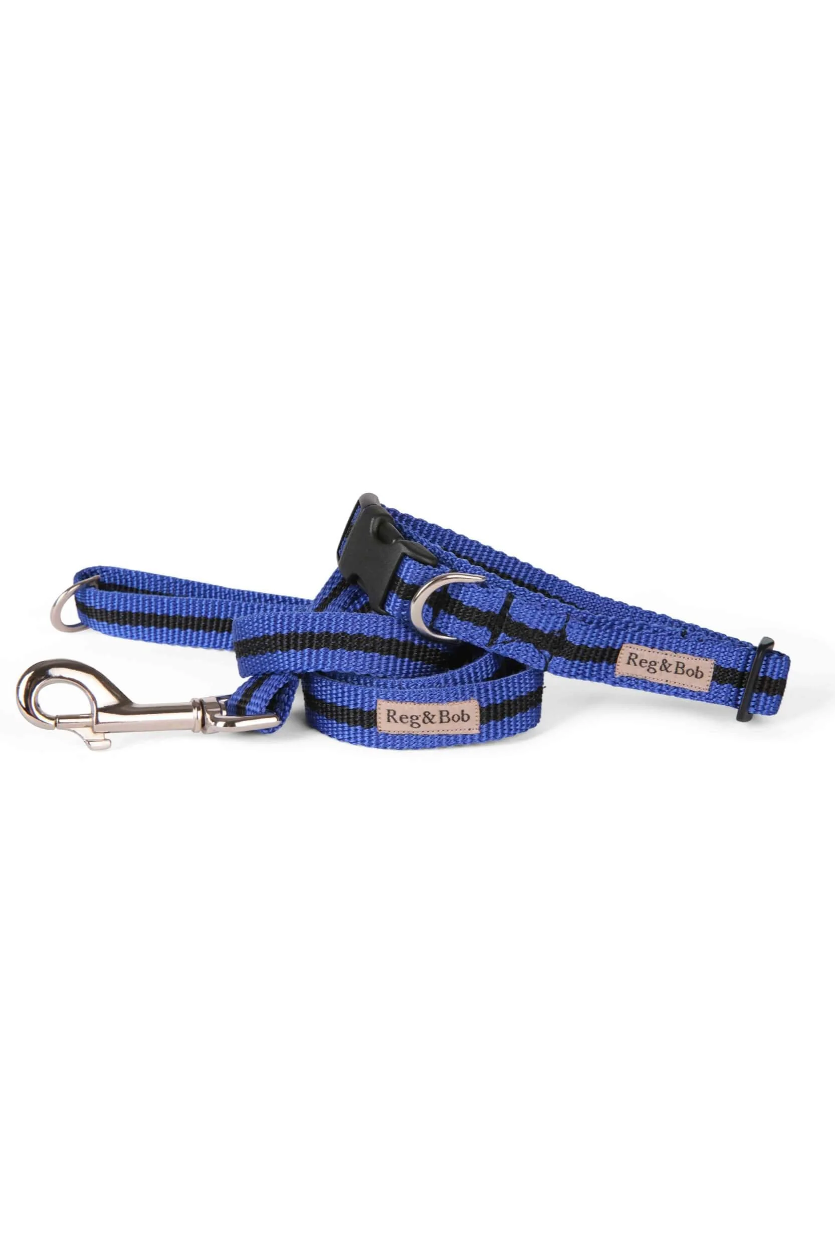 Medium Large Dog Collar and Lead Set Reg Bob